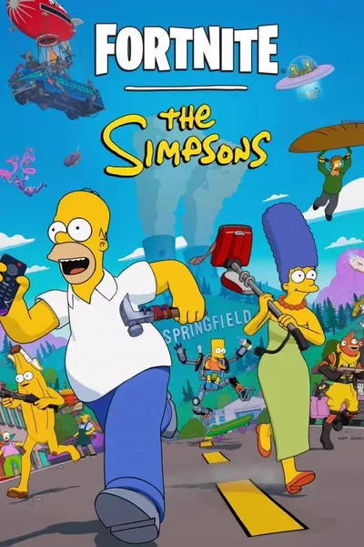 Fortnite x the Simpsons